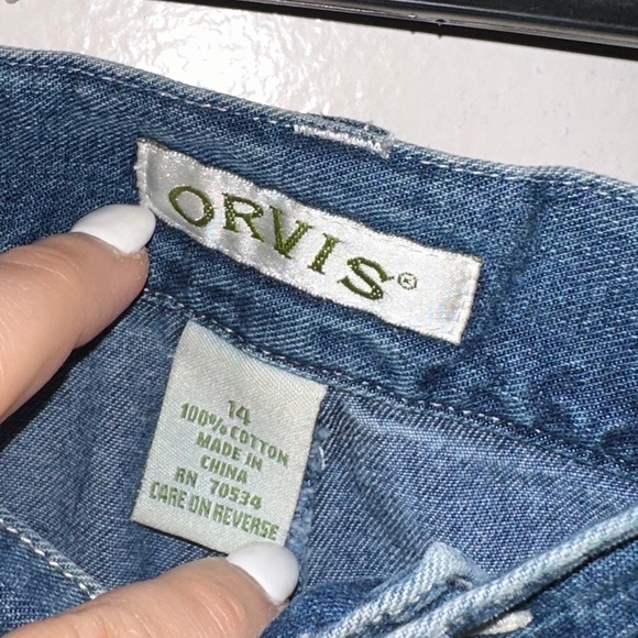 Orvis Capris Jeans - Picture 2 of 2